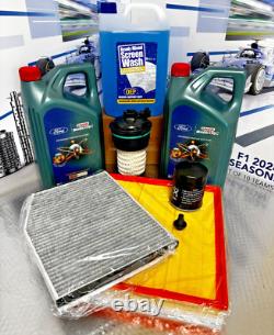 KIT DE SERVICE COMPLET NEUF DE QUALITÉ POUR FORD TRANSIT CUSTOM 2.0L ECOBLUE + LIQUIDE DE LAVE-GLACE