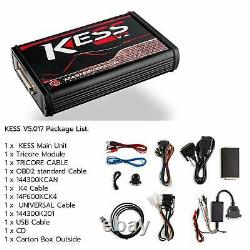 Kess V2 V5.017 Kit D'écoute En Ecu De Voiture Rouge Master Eu Online No Token Limit Programmer