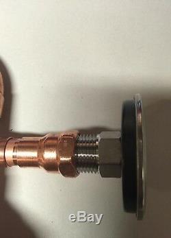 Kit De Fûts De Bière Diy 2 Tuyaux En Cuivre Pot De Moonshine Pot Toujours Distillant Colonne Tri Clamp