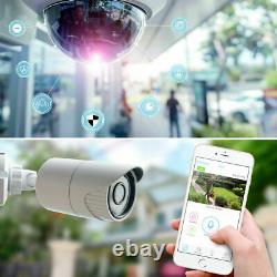 Kit Videosorveglianza Wireless Full Hd Ip 4 Telecamere 2 Mpx 500 Go Wifi Da Remo