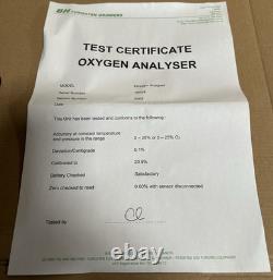 Kit analyseur d’oxygène pour meuleuses de tungstène BH, neuf en boîte
