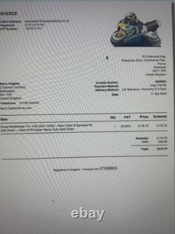 Kit chaîne et pignons Afam Gold neuf pour Ducati Multistrada V4S (2021-2022)
