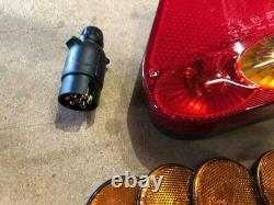 Kit d'éclairage de remorque, faisceau de câbles, lampes à LED adaptées à la plupart des remorques Ifor Williams
