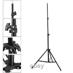 Kit d'éclairage parapluie Softbox Studio de photographie 1125W avec support de fond