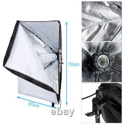 Kit d'éclairage parapluie Softbox Studio de photographie 1125W avec support de fond