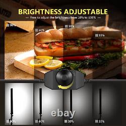 Kit d'éclairage vidéo à LED Neewer 3-Pack LED Light 5500K avec support et sac de transport