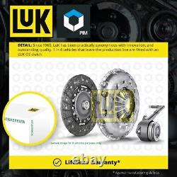 Kit d'embrayage 3 pièces (couvercle + plateau + CSC) 240mm 624405533 LuK 4120024600 4142124300 Neuf