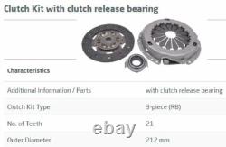 Kit d’embrayage 3 pièces tout neuf pour TOYOTA CELICA 1.8 i 16V (AT200/ST) 1993-1999