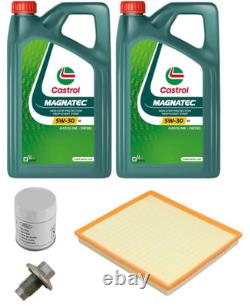 Kit d'entretien Castrol huile pour Ford Transit Custom 2025 2.0 l EcoBlue de qualité neuve  <br/>
