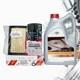 Kit D'entretien D'origine Toyota Corolla Hybride 1.8 2019 &agrave; Aujourd'hui Huile 0w16 Et Filtres