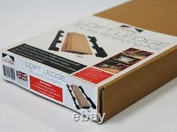 Kit d'étagère en poutre de plafond avec planches, parfait pour le stockage dans le grenier