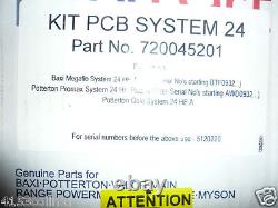 Kit de PCB Baxi / Potterton 720045201 Pièce Neuve et Authentique