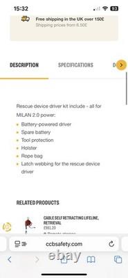 Kit de Pilotage de Dispositif de Sauvetage SKYLOTEC Milan 2.0 Power SET260 Neuf