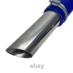 Kit de Pôle d'Aspirateur de Gouttière - Longue Portée pour Tuyau de Drain Aspirateur Nettoyage des Fissures