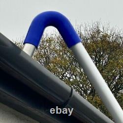 Kit de Pôle d'Aspirateur de Gouttière - Longue Portée pour Tuyau de Drain Aspirateur Nettoyage des Fissures