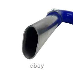 Kit de Pôle d'Aspirateur de Gouttière - Longue Portée pour Tuyau de Drain Aspirateur Nettoyage des Fissures