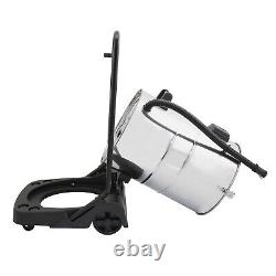 Kit de Pôle d'Aspirateur de Gouttière pour Nettoyage de Tuyaux de Drain à Longue Portée et Aspirateur Humide et Sec de 80L