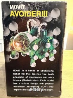 Kit de Robot MOVIT Avoider III MR-972E MR-9722E Tout Neuf Non Utilisé Fabriqué au Japon Rare