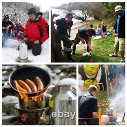 Kit de Trekker Kelly Kettle - Bouilloire et Réchaud (Acier Inoxydable)