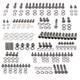 Kit De Boulons En Acier Inoxydable Pour Moteur Sbc 350 Block Pour Chevy Tout Neuf