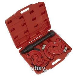 Kit de compresseur de ressorts hélicoïdaux professionnel Sealey RE239 main gauche