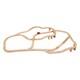 Kit De Construction De Chemin De Fer En Bois Amazonbasics Avec Train Jouet 65 Pièces Neuf.