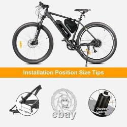 Kit de conversion Ebike 27.5 36V avec moteur de moyeu arrière et cassette, comprenant une batterie 36V13Ah