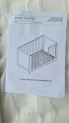 Kit de conversion Sloan Pottery Barn Kids Blanc Simple NEUF dans la BOÎTE (1551)