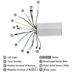 Kit de conversion de moteur de vélo électrique Voilamart 26 48V 1000W pour roue arrière