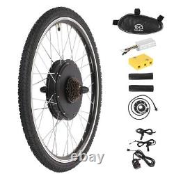 Kit de conversion de moteur de vélo électrique arrière 48V EBike Roue de moyeu de cyclisme 26