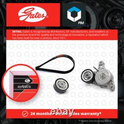 Kit de courroie d'entraînement adapté à TOYOTA RAV4 WWA42 2.0D 15 à 18 2WW Set Gates Qualité Nouveau