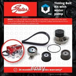 Kit de courroie de distribution et de pompe à eau compatible avec VAUXHALL ASTRA G, H 2.0 00 à 10 Ensemble Gates Neuf