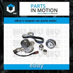 Kit de courroie de distribution et de pompe à eau compatible avec VW CADDY 2.0D 2015 et plus Set QH VOLKSWAGEN Neuf