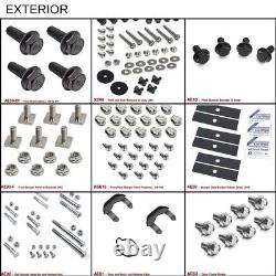 Kit de fixation complet VK tout neuf pour Holden Commodore (vis, clips, boulons, rondelles)