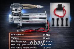 Kit de gestion de suspension pneumatique universel 200PSI application Bluetooth Triple-R-Racing