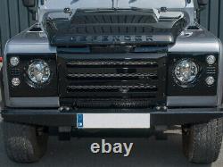 Kit de mise à niveau de la nouvelle grille avant et des entourages Land Rover Defender Xs en noir brillant