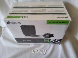 Kit de mise à niveau de refroidissement liquide pour CPU Corsair H55. Neuf, jamais ouvert.