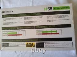 Kit de mise à niveau de refroidissement liquide pour CPU Corsair H55. Neuf, jamais ouvert.