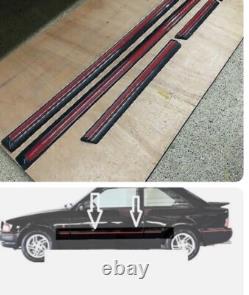 Kit de moulures latérales rouge pour Ford Escort RS1600i, neuf, XR3i RS1600i, dernier lot