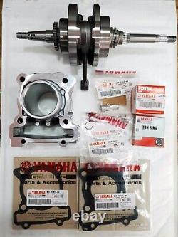 Kit de piston et ensemble de vilebrequin Yamaha Nmax 125 authentiques et tout neufs 125cc