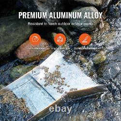 Kit de recherche d'or VEVOR avec boîte de lavage en or 50 équipements miniers en or en aluminium 23 PCS