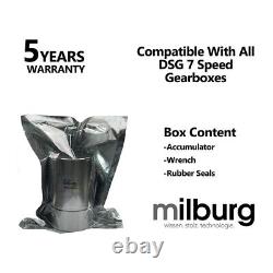 Kit de réparation DSG pour boîte de vitesses DSG à 7 vitesses DQ200 Genuine Milburg P189C P17BF