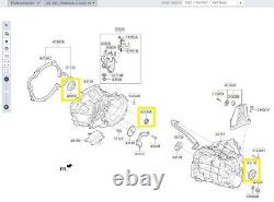Kit de réparation de boîte de vitesses Hyundai Tucson 1.7 Diesel