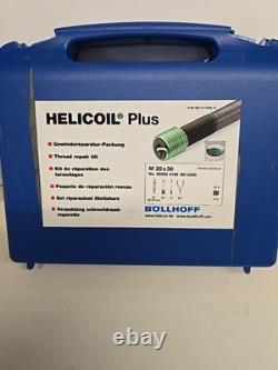 Kit de réparation de filetage Helicoil Plus M20x30, neuf, boîte endommagée