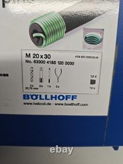 Kit de réparation de filetage Helicoil Plus M20x30, neuf, boîte endommagée