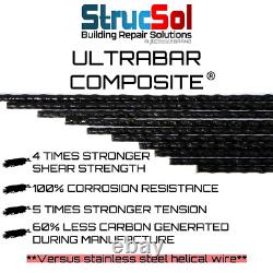 Kit de réparation de fissures Strucsol Crack Stitch NEW 6MM x 1M ULTRABAR COMPOSITE 300ml