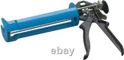 Kit de réparation de mur avec couture de fissure 5x 410ml de résine, 10x barre hélicoïdale 8mm x 1m et pistolet