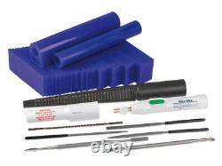 Kit de sculpture de cire spécialiste 35 pièces Kit de cire pour bijoutiers