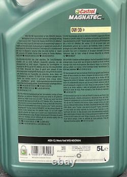Kit de service Castrol Oil pour Ford Transit Custom 2017 2.0l Ecoblue de qualité neuve