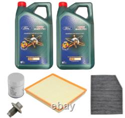 Kit de service d'huile Castrol pour Ford Transit Custom 2016 2.0l Ecoblue de qualité toute neuve